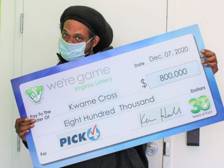 Virginia man wins $800,000 with 160 identical lottery tickets