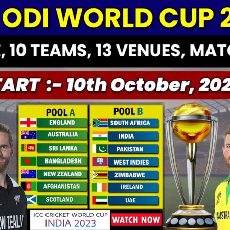 2023 ICC Men’s Cricket World Cup Updated Schedule