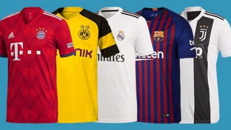 Iconic Jerseys Of Popular Football Clubs